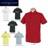 トミー ヒルフィガー ゴルフ　メンズ ロゴプリント 半袖 ポロシャツ THMA119　2021年モデル