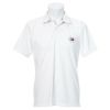 トミー ヒルフィガー ゴルフ　メンズ 総柄 ジャガード ロゴ刺繍 半袖 ポロシャツ THMA136　2021年モデル ホワイト（00）