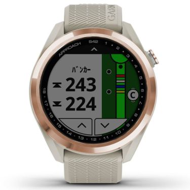 Garmin ガーミン　アプローチ S42　010-02572-22 ライトサンド　2021年モデル　詳細1