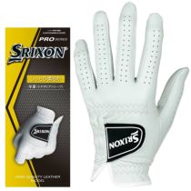 スリクソン SRIXON　プロシリーズ 羊革タイプ　メンズ ゴルフグローブ GGG-S027 ホワイト 詳細1