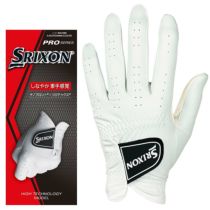 スリクソン SRIXON　プロシリーズ 全天候薄手タイプ　メンズ レディース ジュニア 兼用 ゴルフグローブ GGG-S028 ホワイト 詳細1