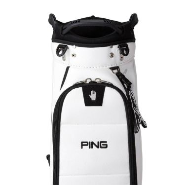 ピン PING　ワンポケット メンズ キャディバッグ CB-P212 35541-01 White　2021年モデル White