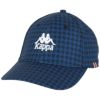 カッパ Kappa　メンズ ロゴ刺繍 総柄プリント キャップ KGA58HW01 NV ネイビー　2020年モデル ネイビー（NV）