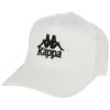 カッパ Kappa　メンズ ロゴ刺繍 ツイル ダメージ キャップ KGA58HW03 WT ホワイト　2020年モデル ホワイト（WT）