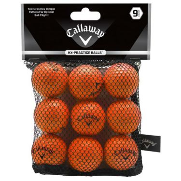 キャロウェイ　HX PRACTICE BALLS HXプラクティスボール オレンジ 9個入り 練習用ソフトボール 070021500052 詳細1