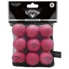 キャロウェイ　HX PRACTICE BALLS HXプラクティスボール ピンク 9個入り 練習用ソフトボール 070021500054