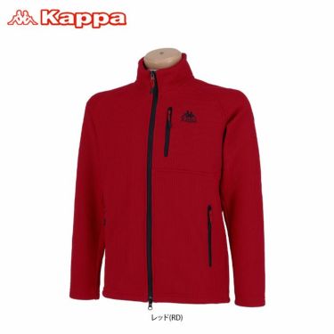 カッパ Kappa　メンズ ボンディング フリース裏地 長袖 フルジップ ニット ジャケット KGA52KT02　2020年モデル 詳細1