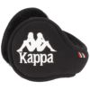 カッパ Kappa　ユニセックス ロゴ刺繍 フリース バックアーム イヤーマフ KGA58AZ21 BK ブラック　2020年モデル ブラック（BK）