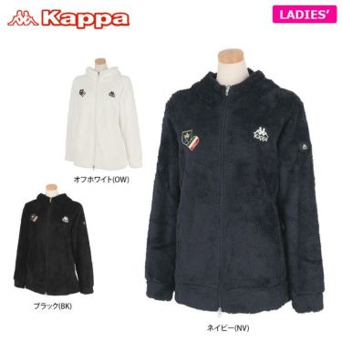 カッパ Kappa　レディース ボアフリース 長袖 フード付き ジャケット KGA62KT62　2020年モデル 詳細1
