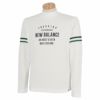 ニューバランスゴルフ　メンズ METRO ストレッチ 長袖 モックネックシャツ 012-1267004　2021年モデル ホワイト（030）