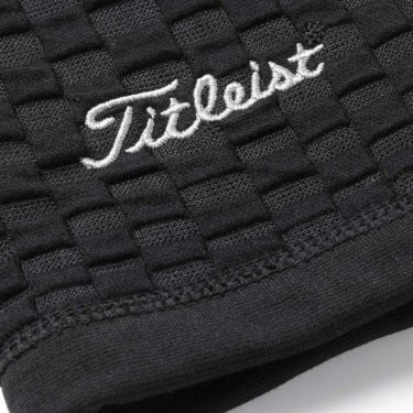 タイトリスト Titleist　メンズ ブリック リストウォーマー AW1WBRK BK ブラック 2021年モデル 詳細1