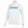ルコック Le coq sportif　レディース ロゴプリント 長袖 ハイネックシャツ QGWSJB01　2021年モデル ホワイト（WH00）