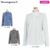 マンシングウェア Munsingwear　レディース Ximena Jimenez コラボ 総柄 長袖 ハーフジップシャツ MEWSJB01　2021年モデル