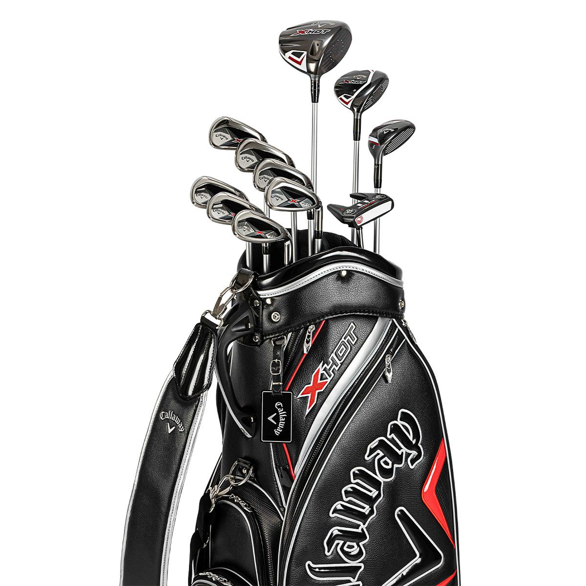 キャロウェイ　X HOT エックスホット　メンズ クラブセット（11本セット＋キャディバッグ）　2021年モデル　詳細1
