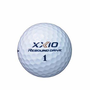 ダンロップ　ゼクシオ XXIO リバウンドドライブ  2022年モデル　ゴルフボール　1ダース（12球入り）　ホワイト 詳細1
