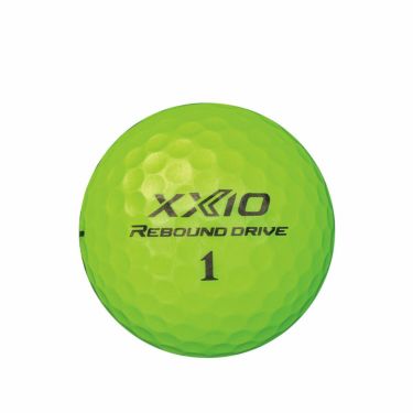 ダンロップ　ゼクシオ XXIO リバウンドドライブ 2022年モデル　ゴルフボール　1ダース（12球入り）　ライムイエロー　詳細1