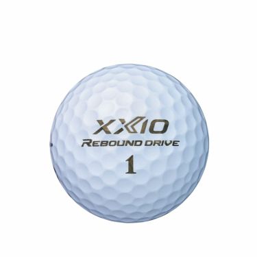 ダンロップ　ゼクシオ XXIO リバウンドドライブ 2022年モデル　ゴルフボール　1ダース（12球入り）　プレミアムホワイト　詳細1