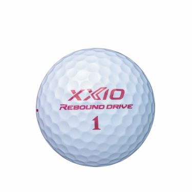 ダンロップ　ゼクシオ XXIO リバウンドドライブ 2022年モデル　ゴルフボール　1ダース（12球入り）　プレミアムピンク　詳細1