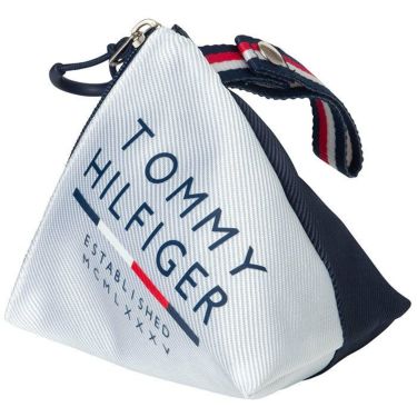トミー ヒルフィガー ゴルフ　ミックスマテリアル カラーブロック ポーチ THMG1FBA 30 ネイビー　2021年モデル 詳細1