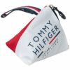 トミー ヒルフィガー ゴルフ　ミックスマテリアル カラーブロック ポーチ THMG1FBA 90 トリコロール　2021年モデル トリコロール（90）