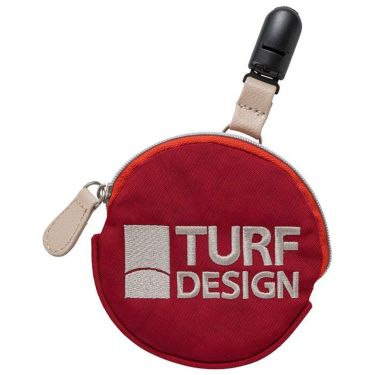 TURF DESIGN ターフデザイン ボールクリーナー & パターキャッチャー TDBP-2171 レッド　2021年モデル レッド