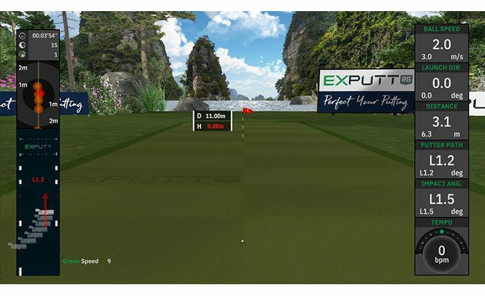 SKY TRAK スカイトラック パターゴルフシミュレーター EX PUTT RG リアルグリーン EX500D 詳細1