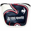 ルコック Le coq sportif　メンズ マグネット式 マレット型対応 パターカバー QQBTJG51 WHNV ホワイト×ネイビー　2022年モデル