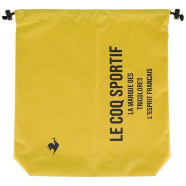 ルコック Le coq sportif　メンズ 巾着型 シューズケース QQBTJA22 YL00 イエロー　2022年モデル 詳細2