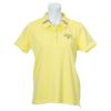 トミー ヒルフィガー ゴルフ　レディース フラッグジャガード 総柄 半袖 ポロシャツ THLA106　2021年モデル イエロー（70）