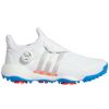 アディダス adidas　W TOUR 360 22 BOA ツアー360 ボア　レディース ゴルフシューズ LWP87 GY5342　フットウェアホワイト/シルバーメタリック/ブルーラッシュ