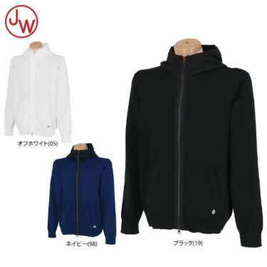 JWO　メンズ 生地切替 ストレッチ 長袖 フルジップ パーカー 41-5211110　2021年モデル 詳細1