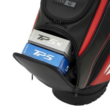 テーラーメイド　グローバルツアー スタンド　メンズ キャディバッグ TD323 N94028 RED/BLACK　2022年モデル 詳細3