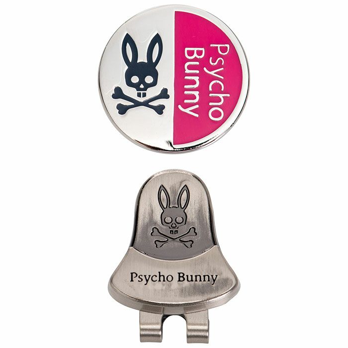 サイコバニー PsychoBunny ロゴ メタル クリップマーカー PBMG2SM1 48