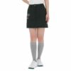 トミー ヒルフィガー ゴルフ　レディース ロゴ刺繍 背面タック ストレッチ スカート THLA113　2021年モデル ブラック（10）