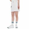 トミー ヒルフィガー ゴルフ　レディース ロゴ刺繍 背面タック ストレッチ スカート THLA113　2021年モデル ホワイト（00）