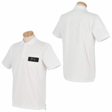 マンシングウェア Munsingwear　メンズ ストレッチ 半袖 胸ポケット付き ポロシャツ MGMRJA12　2021年モデル 詳細3