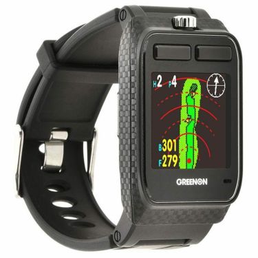 グリーンオン ザ・ゴルフウォッチ ジール　腕時計型 GPSゴルフナビ　ブラック G016