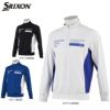 スリクソン SRIXON　メンズ 配色切替 長袖 ハーフジップシャツ RGMRJB01　2021年モデル