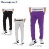 マンシングウェア Munsingwear　メンズ ロゴプリント ストレッチ 撥水 ロングパンツ MEMRJD01　2021年モデル [裾上げ対応1]