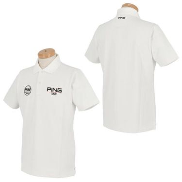 ピン PING　メンズ ロゴプリント 半袖 ポロシャツ 621-2160306　2022年モデル 詳細3