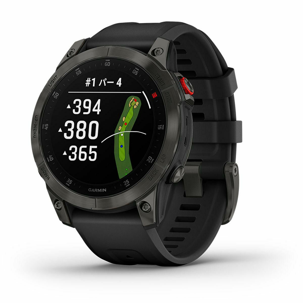Garmin K[~@epix GsbNX Tt@CA@010-02582-15 Carbon Gray DLC Ti / Black@Tt@C NX^ v@2022Nf