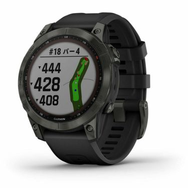 Garmin ガーミン　fenix 7 フェニックス 7　サファイア デュアルパワー　010-02540-29 Ti Carbon Gray DLC / Black　ソーラー充電機能　2022年モデル　詳細1