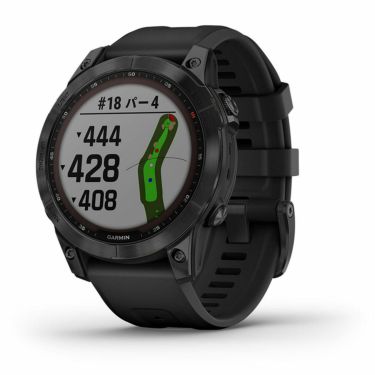 Garmin ガーミン　fenix 7 フェニックス 7　サファイア デュアルパワー　010-02540-46 Ti Black DLC / Black　ソーラー充電　2022年モデル TiBlackDLC/Black