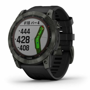  Garmin ガーミン　fenix 7X フェニックス 7X　サファイア デュアルパワー　010-02541-31 Ti Carbon Gray DLC / Black　ソーラー充電機能　2022年モデル　詳細1