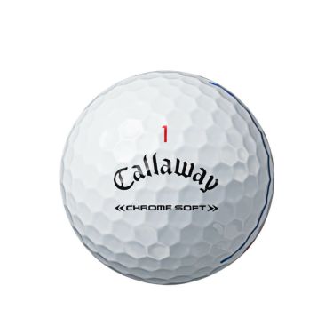 キャロウェイ　クロム ソフト ゴルフボール トリプルトラック 2022年モデル　1ダース（12球入り） ホワイト　詳細2