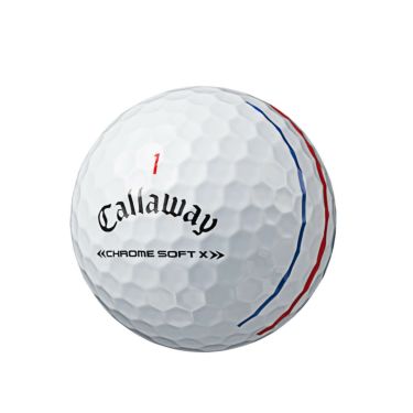 キャロウェイ　クロム ソフト エックス トリプルトラック ゴルフボール 2022年モデル　1ダース（12球入り） ホワイト　詳細1