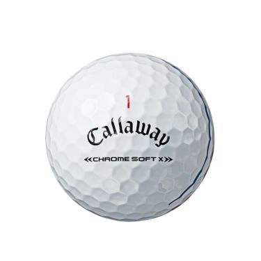 キャロウェイ　クロム ソフト エックス トリプルトラック ゴルフボール 2022年モデル　1ダース（12球入り） ホワイト　詳細2