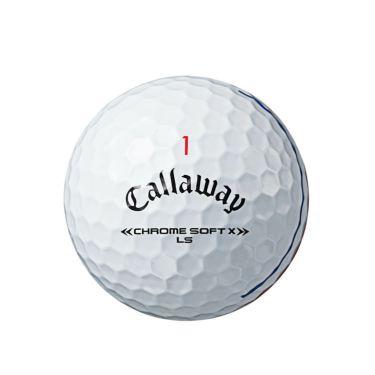 キャロウェイ　クロム ソフト エックス ロースピン ゴルフボール トリプルトラック 2022年モデル　1ダース（12球入り） ホワイト　詳細2