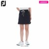 フットジョイ FootJoy　レディース ロゴ刺繍 4WAYストレッチ ラウンドヘム スウェット スカート FJW-S22-P06　2022年モデル