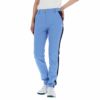ルコック Le coq sportif　レディース バイカラー 撥水 4WAYストレッチ ロングパンツ QGWTJD01　2022年モデル ブルー（BL00）
